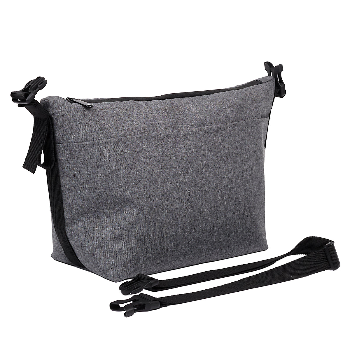 LUNCH BAG ISOTHERME GRIS ZIPPE 7L