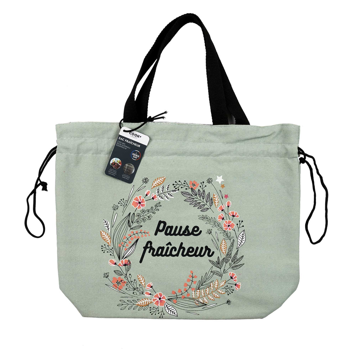 LUNCH BAG SAC FRAICHEUR EN TISSU 8L