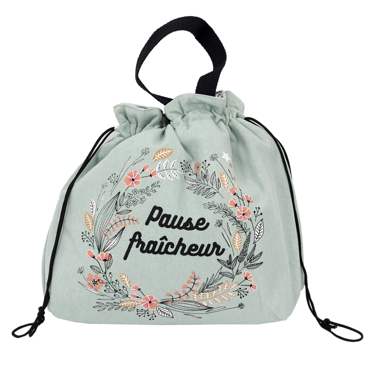 LUNCH BAG SAC FRAICHEUR EN TISSU 8L