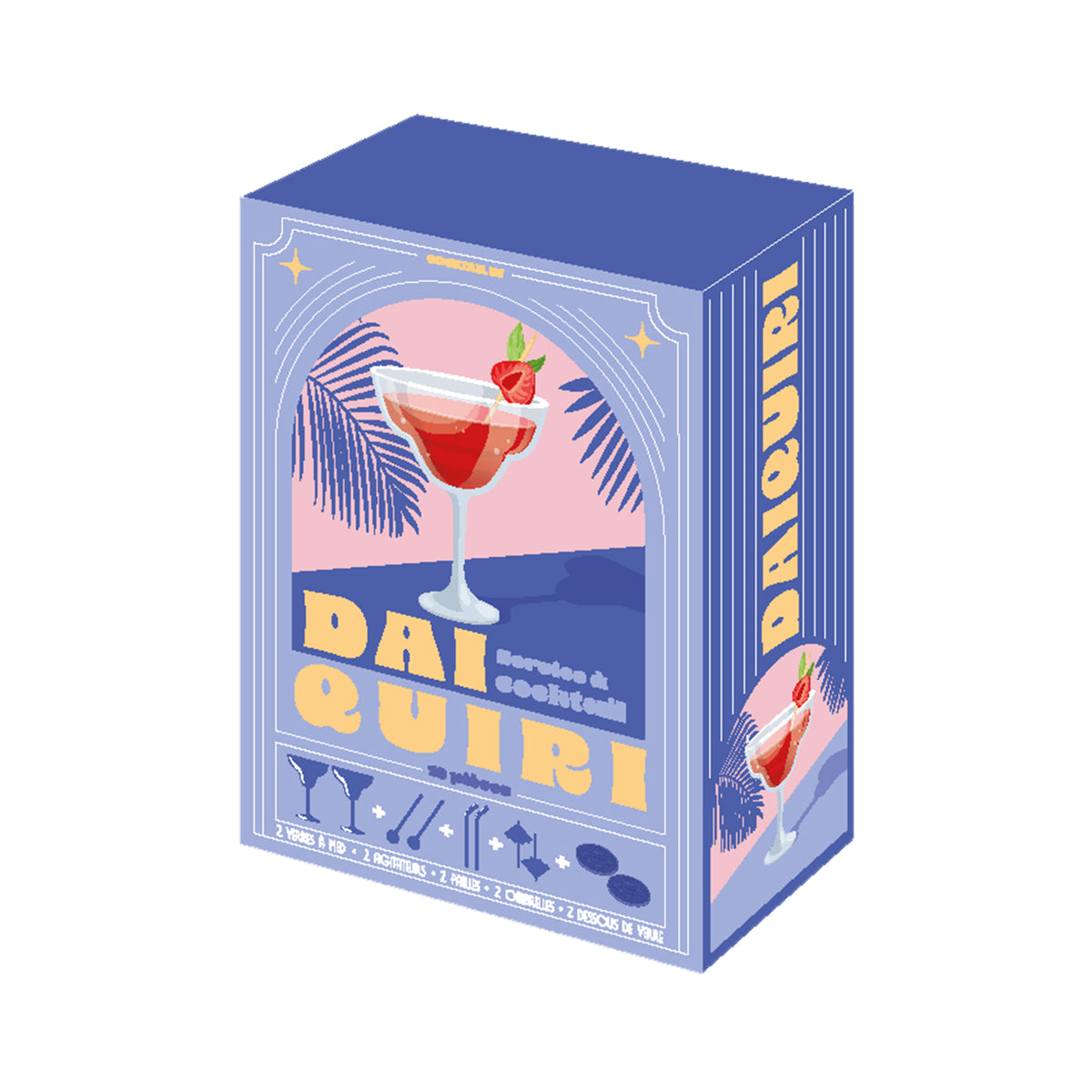COFFRET COCKTAIL 10PCS DAIQUIRI