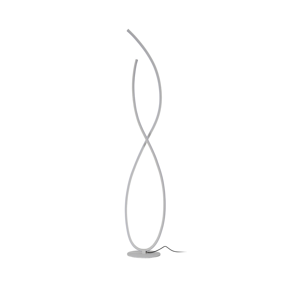 LAMPE DESIGN SPIRALE BLANC FROID