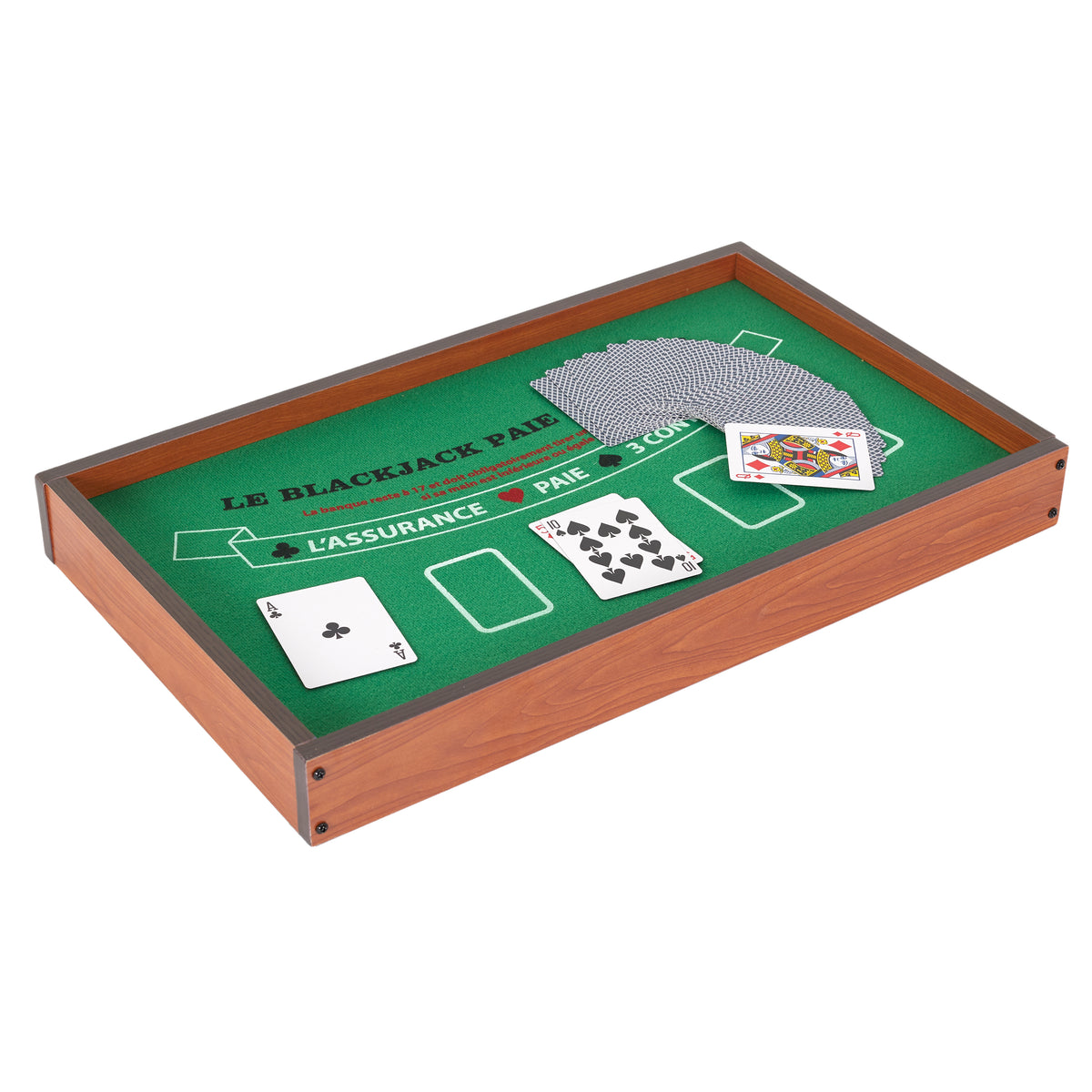 JEU DE CASINO 2EN1 BLACK JACK ET ROULETTE