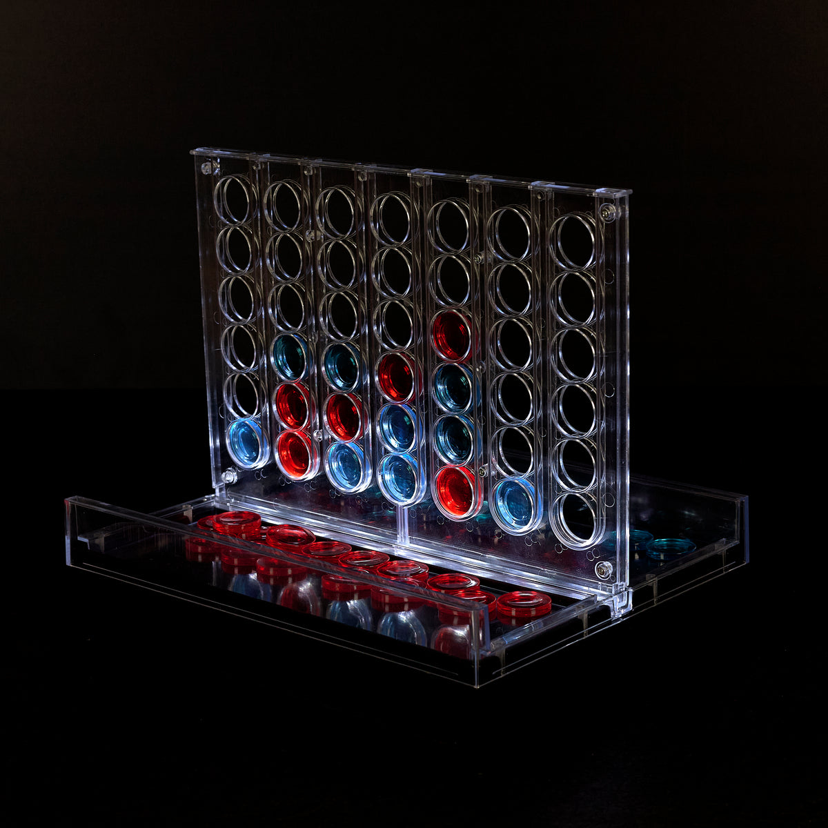 JEU DU 4 A LA SUITE TRANSPARENT LED