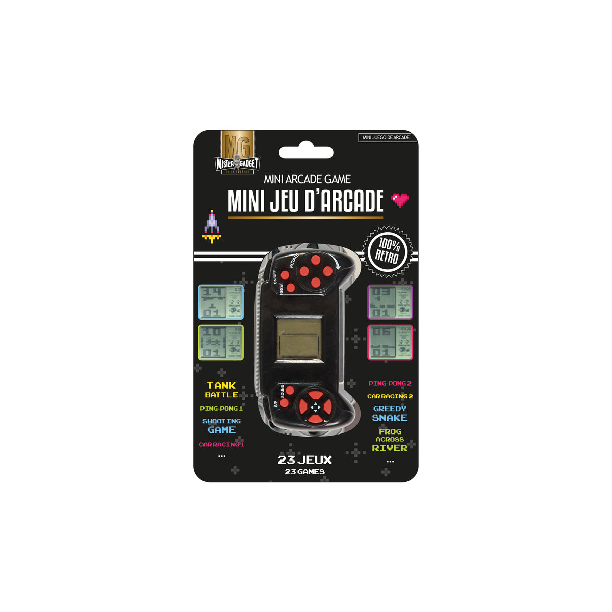 JEU D'ARCADE MANETTE 23 JEUX