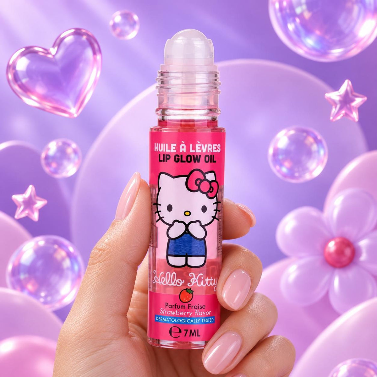 HUILE A LEVRES GLOSS HELLO KITTY