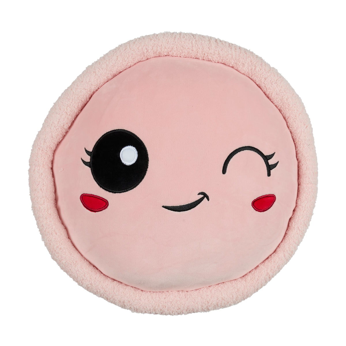 PELUCHE MACARON ROSE KAWAII