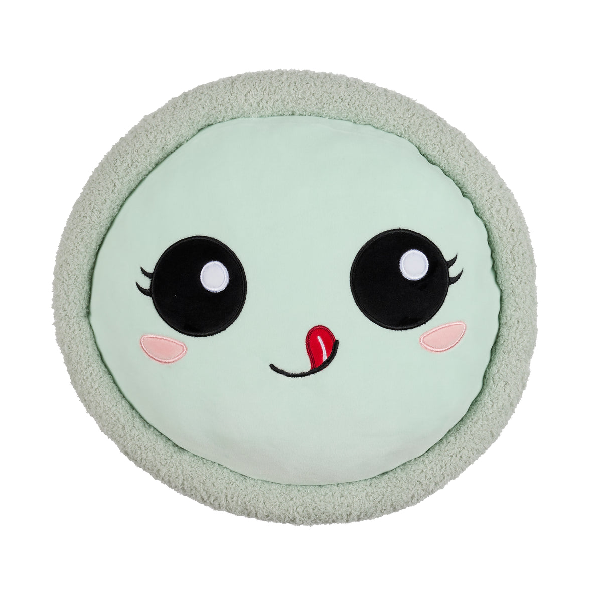 PELUCHE MACARON VERT KAWAII