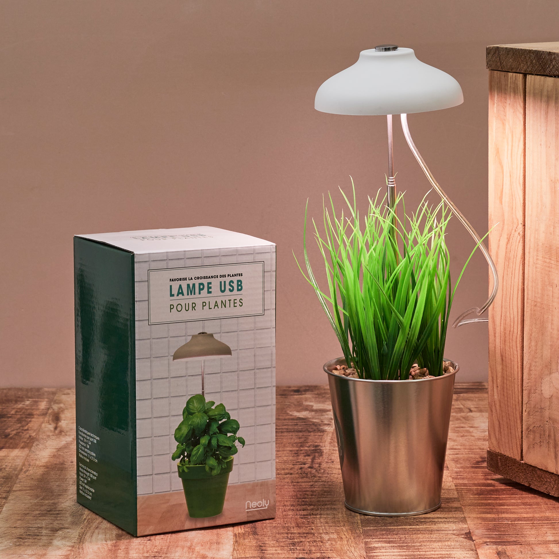 Amdohai LED plantes poussent lumière USB Phyto lampe pour plantes