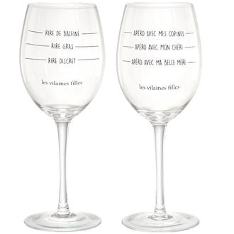 COFFRET DE 2 VERRES A VIN NIVEAU