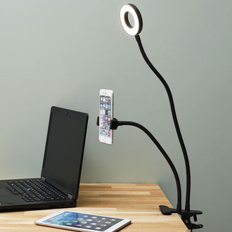 ANNEAU LUMINEUX SELFIE CLIP