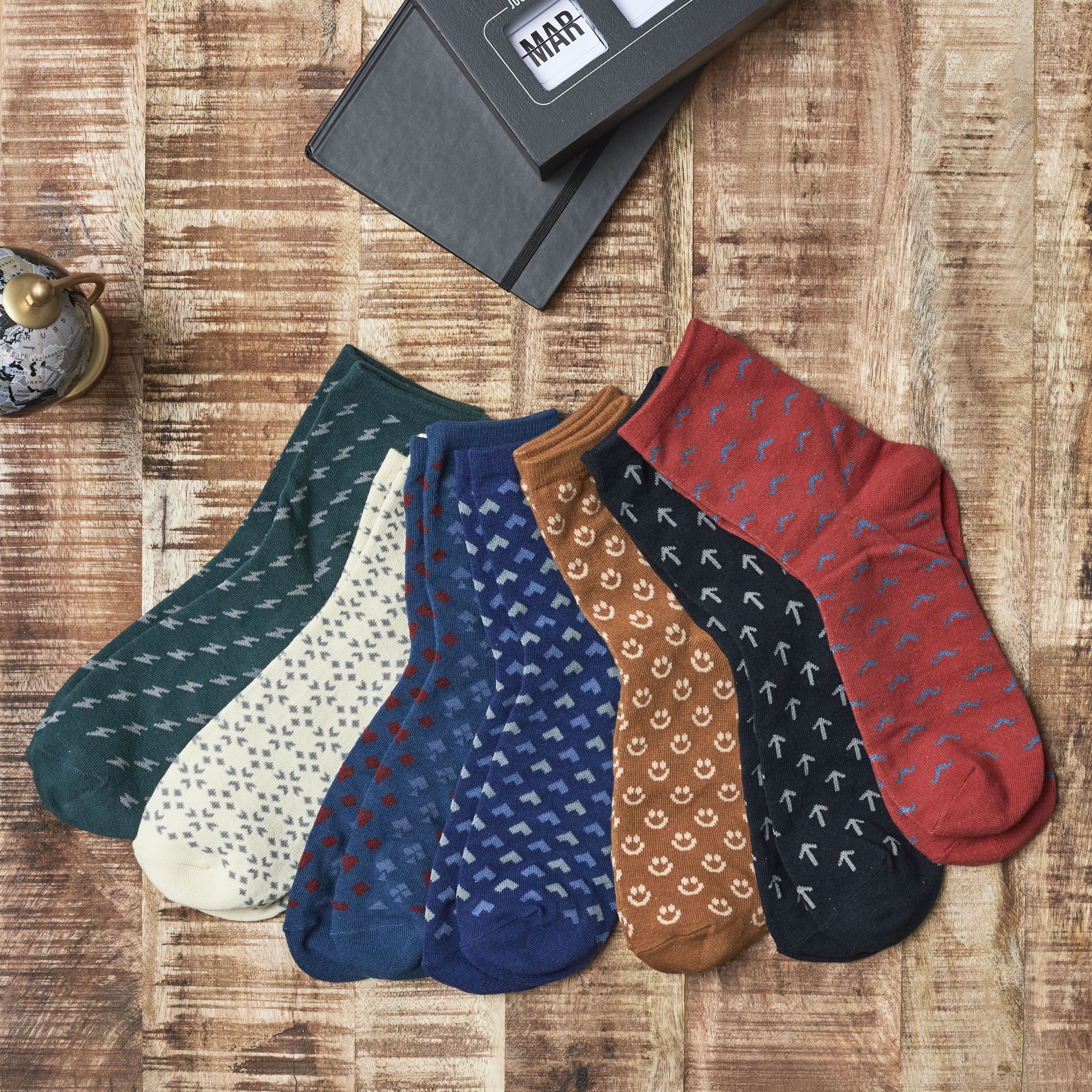 COFFRET SEMAINIER CHAUSSETTES ONLY FOR MEN - La Chaise Longue