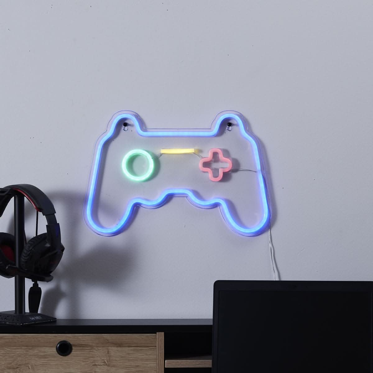 LAMPE EFFET NEON LED MANETTE DE JEU - La Chaise Longue